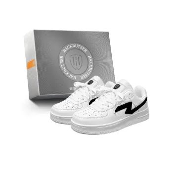 HACKBUTEER Anti Slip And Wear Resistant Lightweight Low Top Skateboard Shoes Unisex Box Included