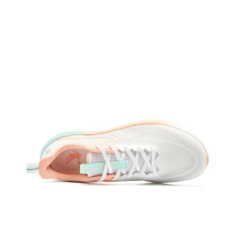 QIAODAN Light Speed 5.0 Cushioned Slip-Resistant Abrasion-Resistant Low-Top Casual Running Shoes Women's White Pink-3