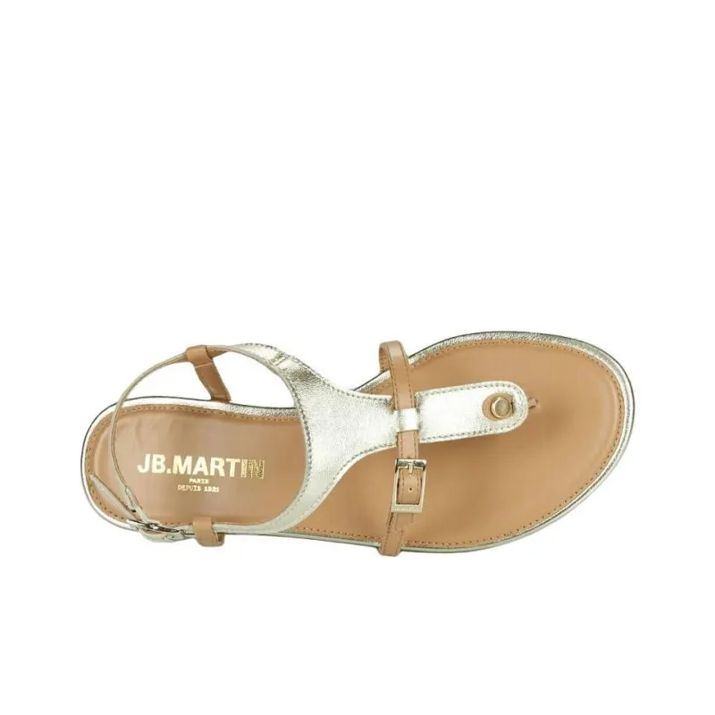 JB MARTIN AISSA Strap Sandals Women's Gold-5