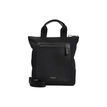 AMANI Polyester One Shoulder Handbags Men's Black