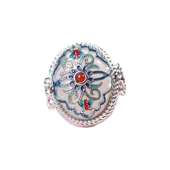 Jade Ink Love Hetian Jade Rings White Jade Unisex