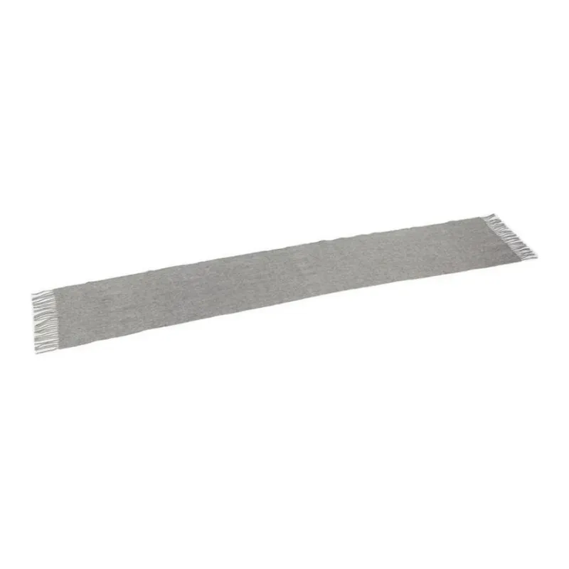 Mulberry Eco-Friendly Merino Wool Knit Scarves Unisex Gray-6