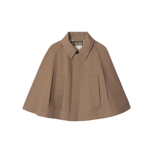 Burberry Cloaks Women's Khaki