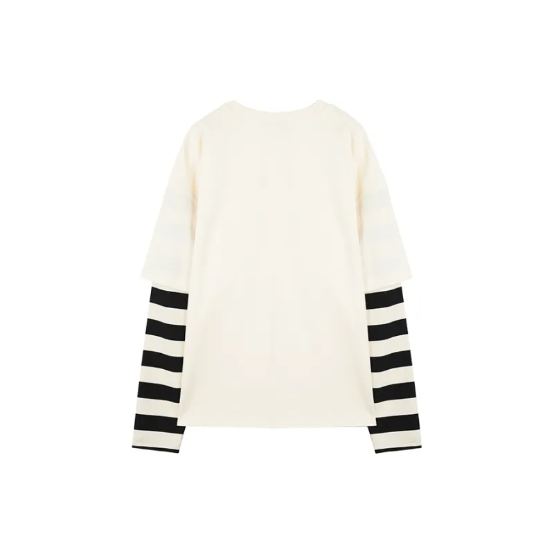 LALABOBO T Shirts Women's Beige-1