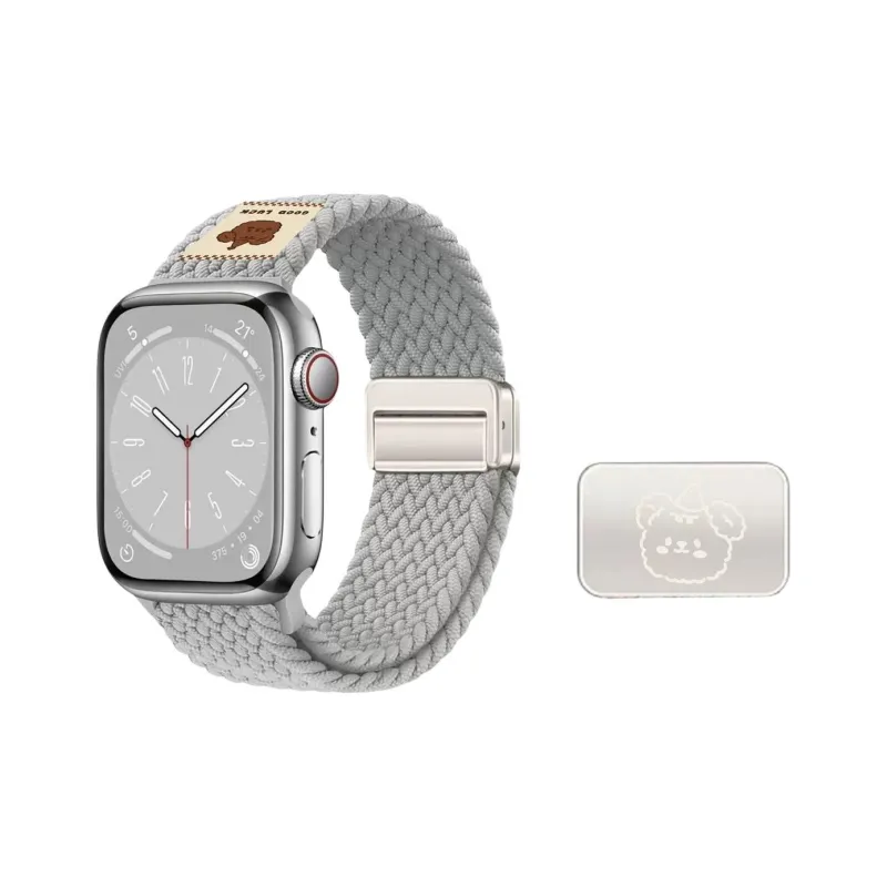 IWabcertoo Apple Compatibility Watch Band 180mm Nylon Material-11