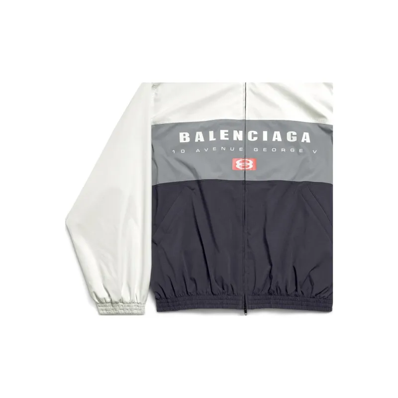 Balenciaga SS25 Jackets & Coats Regular Fit Men's Gray Black-6