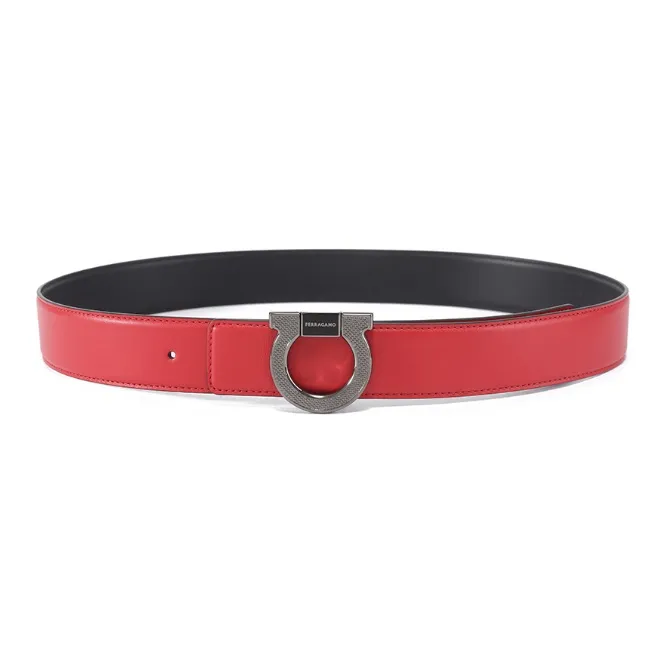 Ferragamo Reversible Gancini Belt-7