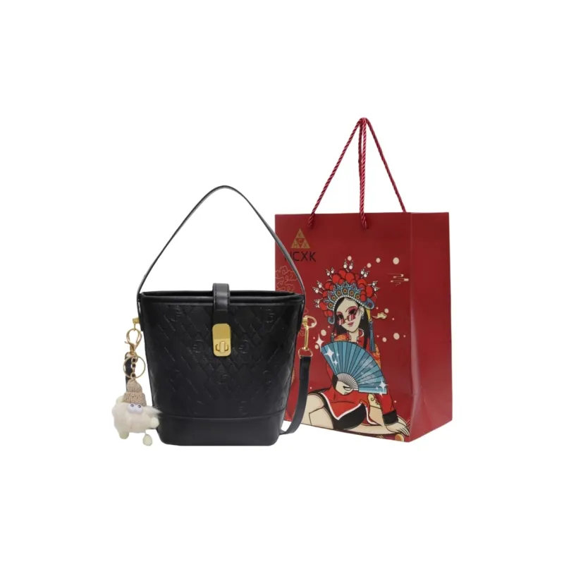 HCXK Pu Portable Crossbody Bag Shoulder Bag Regular Women's Coffee/Black/Pink/Blue-8