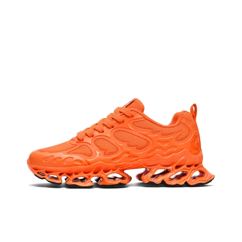 Comanier Cushioning, Slip Resistant, Abrasion Resistant, Breathable, Rebound Low Top Jogging Running Shoes Unisex-8
