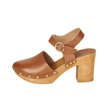 JB MARTIN Bavarde Chunky Heel High Heels Women's Brown