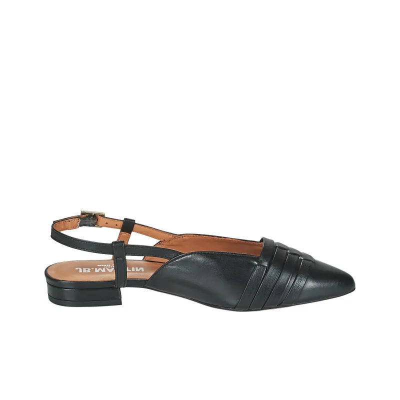 JB MARTIN Tresor Casual Single Shoes Women's Black-1