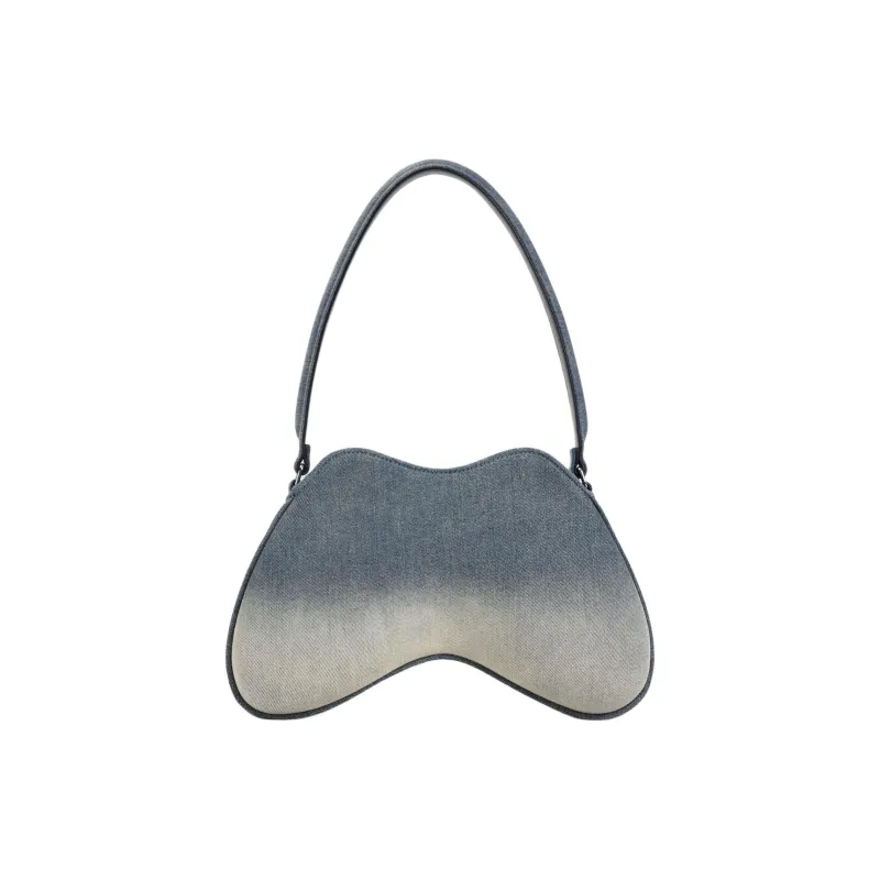 DIESEL Denim Shoulder Bag Women's Blue-1