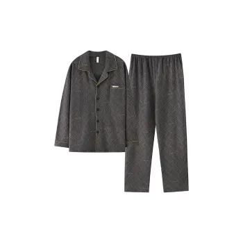 Pretty Lady Pajama Set Men's Dark Gray