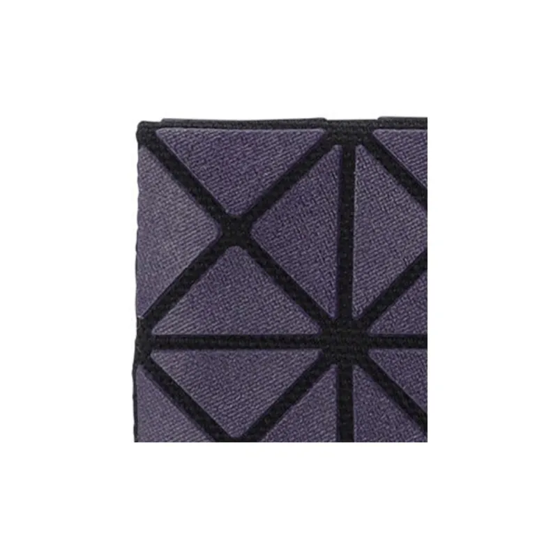 ISSEY MIYAKE KuroOyster Polyurethane Wallets Card Holders Unisex Purple-3