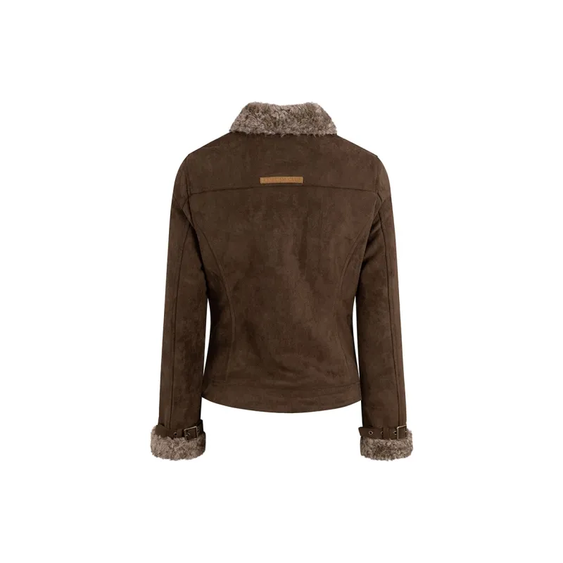 Ariseism Puffer Jacket Women's Brown-1