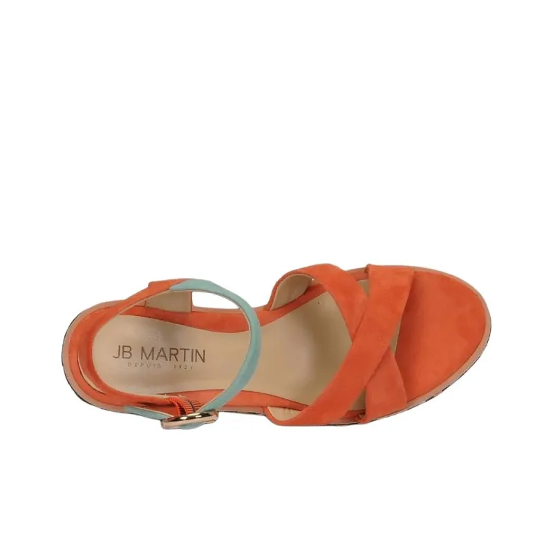 JB MARTIN Strap Sandals Women's Orange-4