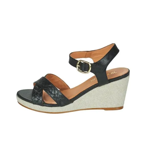 JB MARTIN VANITY Strap Sandals 8cm Women's Black