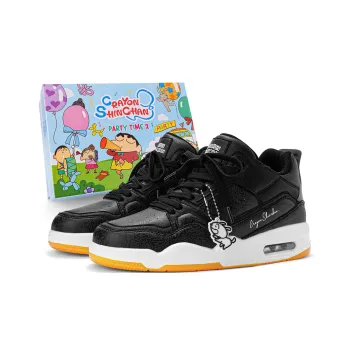 Crayon Shinchan Thermal Cushioning Support Height Increasing Low Top Skateboard Shoes Unisex