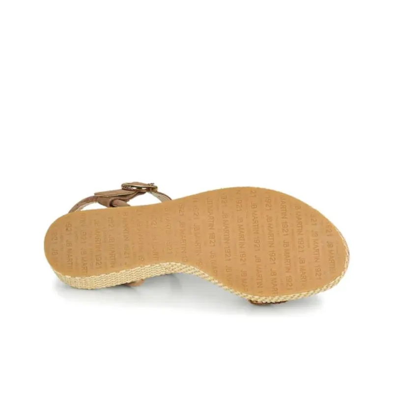 JB MARTIN Jadena Strap Sandals Women's Khaki-6
