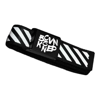 JKEM Alloy/Canvas Sports Belts Unisex 4cm