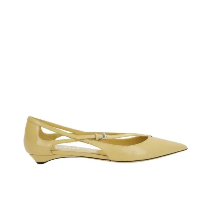 PRADA Casual Single Shoes Women's Yellow-1