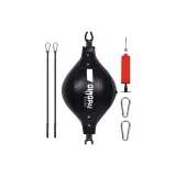 Pistol Shaped Speed Ball Black White[Includes 2 Strings+Pump+Air Needle+2 Hooks]