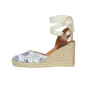 JB MARTIN Esquissee Wedge Heel High Heels Women's White Purple