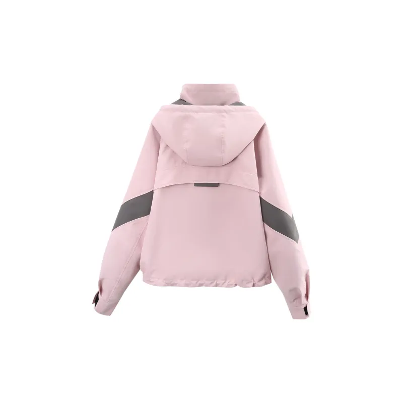 A Paradise For Awakening Cropped Coat Women's Pink-1