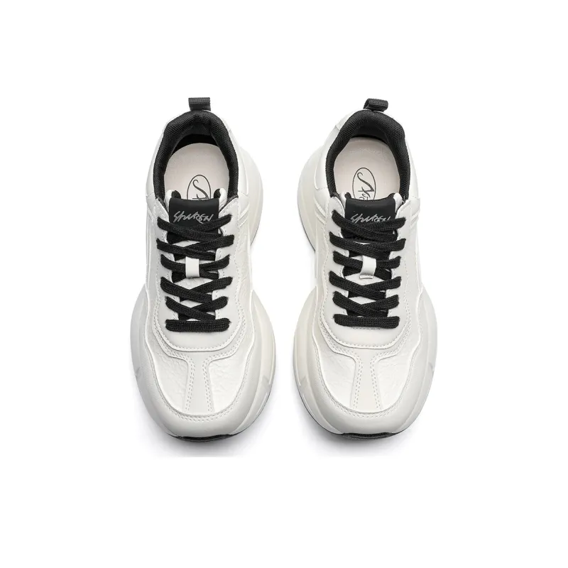 ABIDJAN Lightweight Height Increasing Low-Top Chunky Sneakers Women's-10