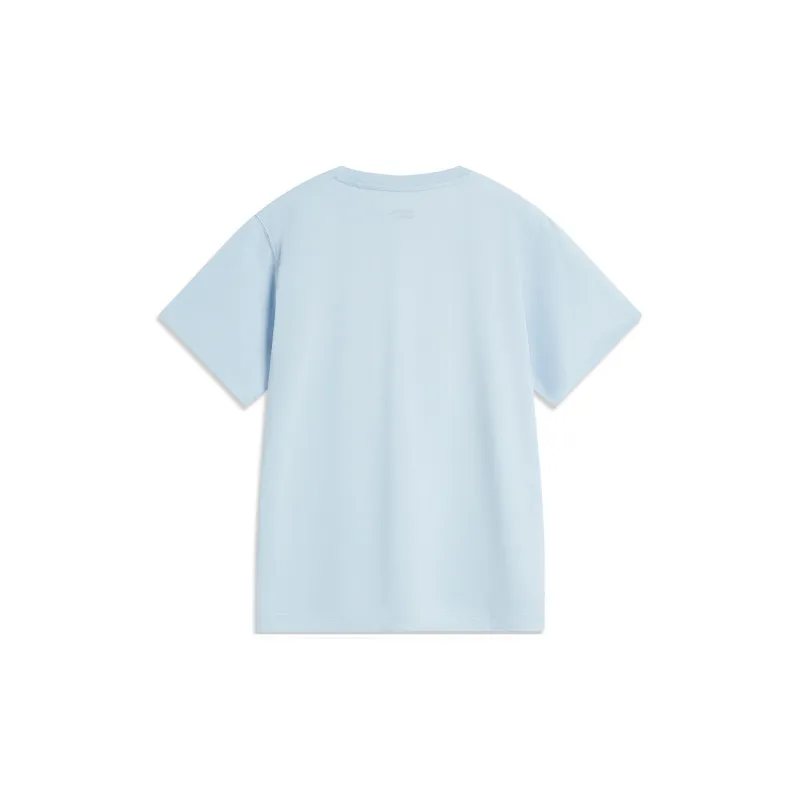 LiNing Disney T Shirt Women's Cloud Blue-1