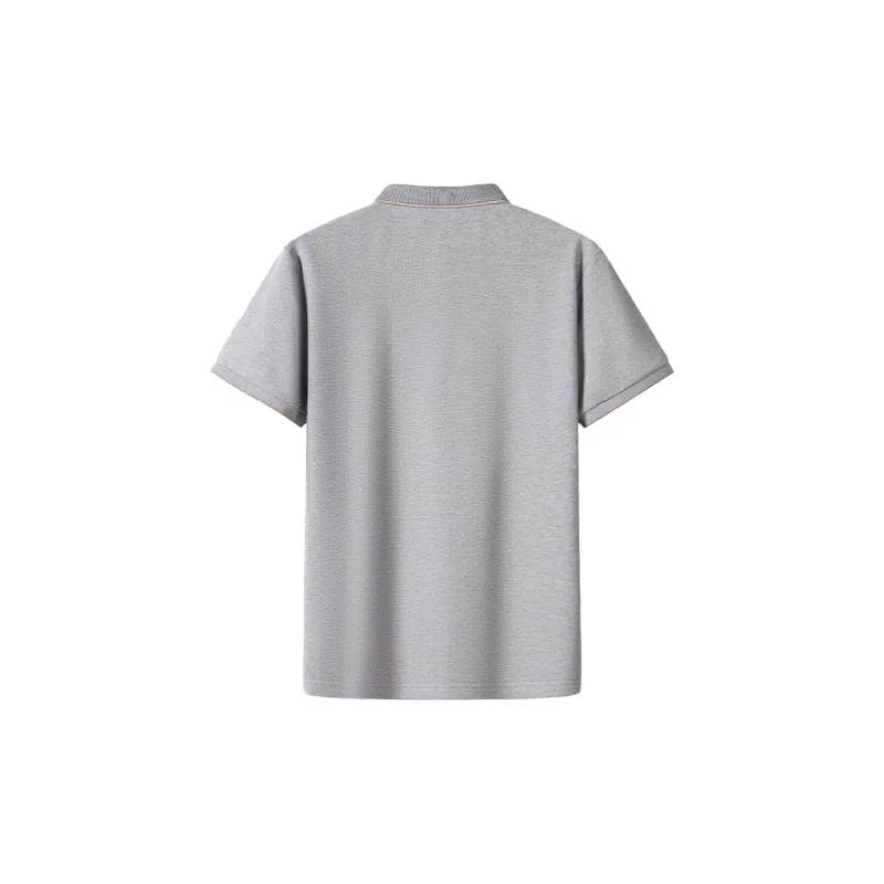 FIRS Polo Shirt Men's Light Heather Gray-1