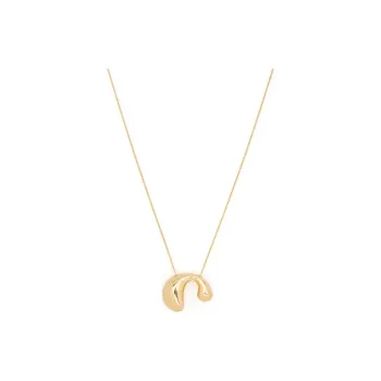 Maria Black Dolphin Necklace