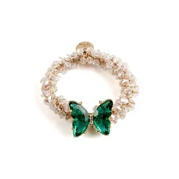 QIHUAMANYU Acrylic, Crystal Hair Tie Women's