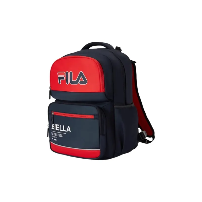 FILA Nylon Student Bag Men's Fire Red-6