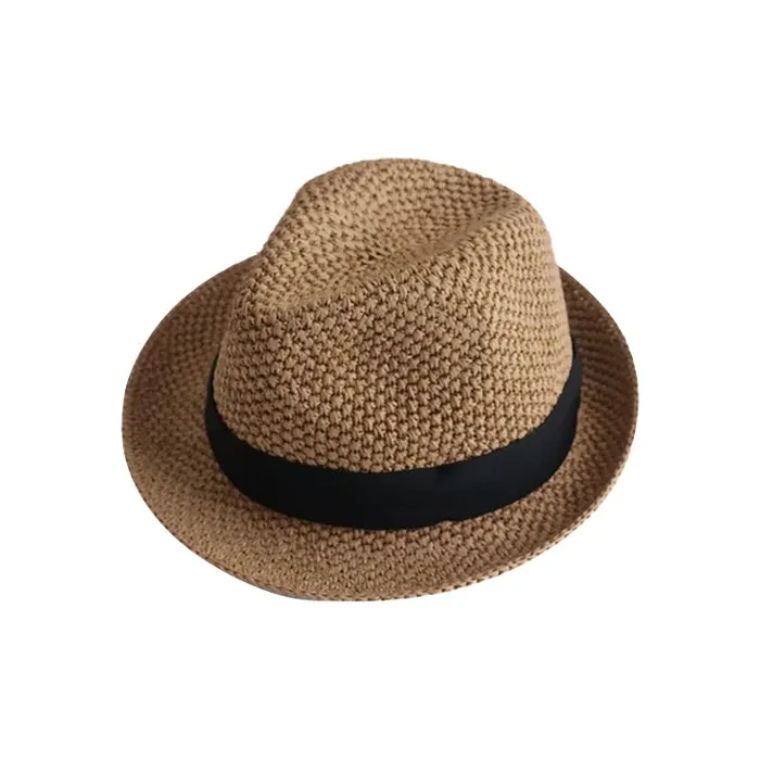 MUSTKOO Straw Woven Top Hats Women's-1