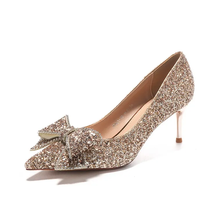XIMO BULL Slim Heel High Heels Women's-4
