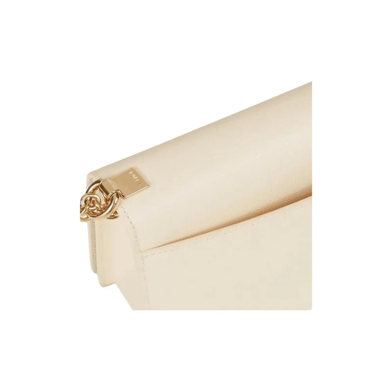 Furla Calfskin Shoulder Bag Crossbody Bag Mini Women's Ecru-3