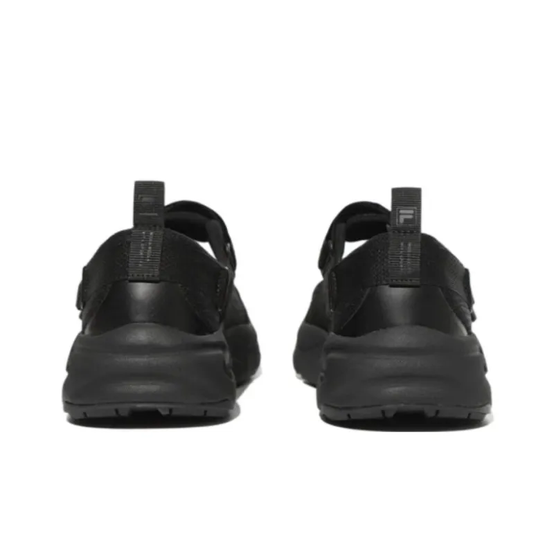 FILA Ray Anti Slip Wear Resistant Low Top Casual Shoes Unisex Black-3
