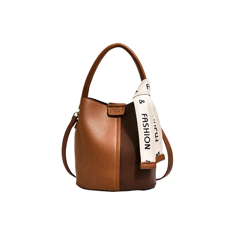 Yalu Polyester With PU Bucket Bag Handbag Women's Multicolor-3