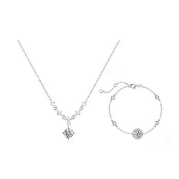 BHI Zircon Necklaces Women's Bestie Style