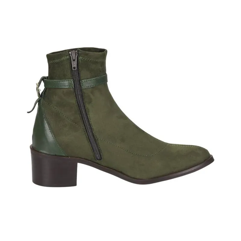 JB MARTIN Leora Ankle Boots 5cm Women's Cyan-1