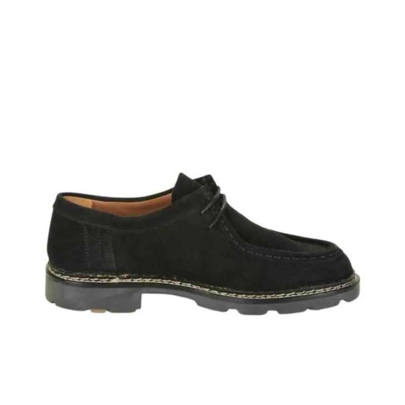PELLET Casual Single Shoes 4cm Women's Black-1