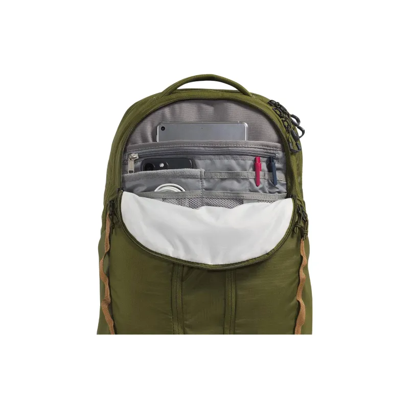 THE NORTH FACE Surge Recycled Nylon Backpack Women's Forest Olive & Practical Brown-4