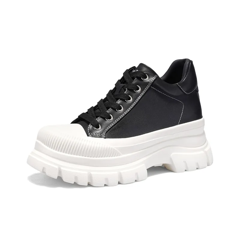 IiJin Lightweight Height Increasing Low-Top Casual Shoes Women's-7