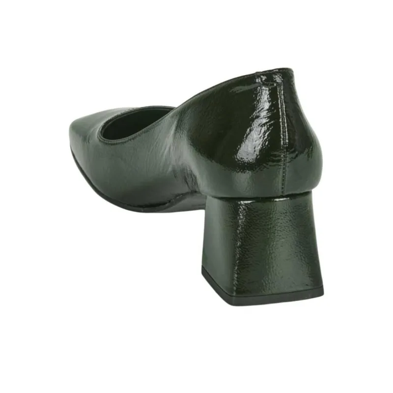 JB MARTIN 1Viva Block Heel High Heels 6cm Women's Green-4