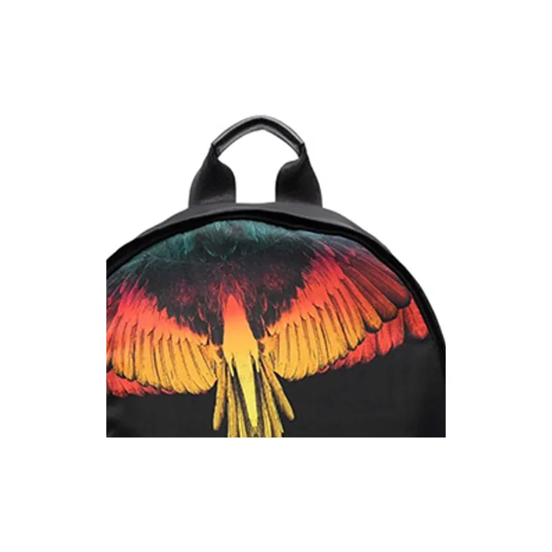 MARCELO BURLON COUNTY OF MILAN Polyamide Backpack Unisex Black-5