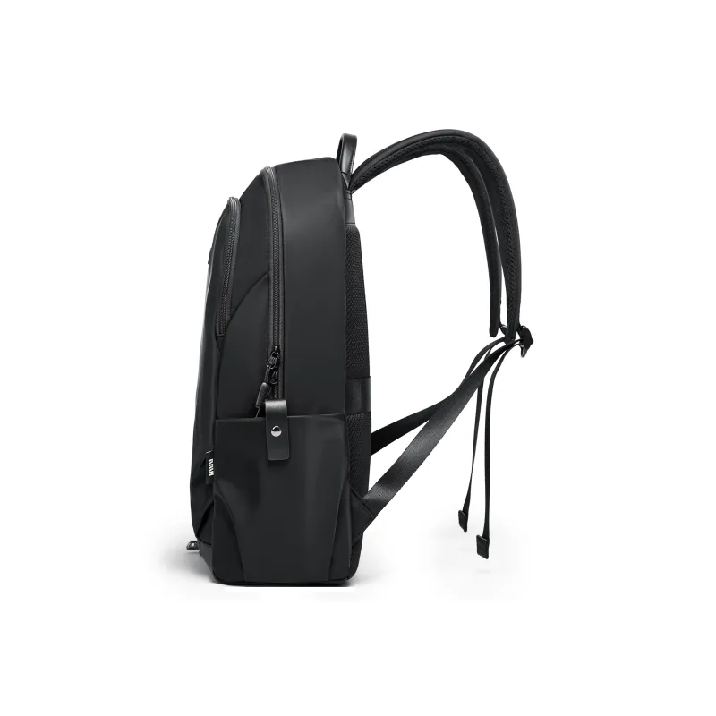 SEPTWOLVES Fabric Backpack For Students QPL Regular Unisex Black-4