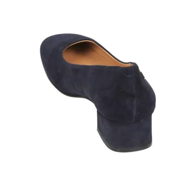 JB MARTIN Virginia Chunky Heel High Heels 3.5cm Women's Blue-4
