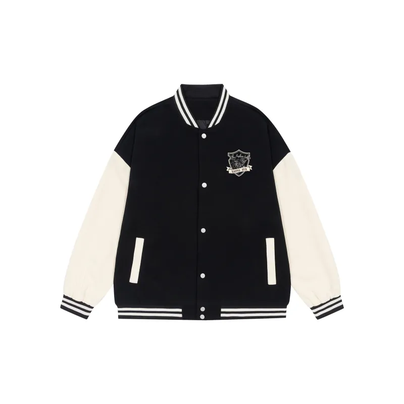 SCHEPPERHEYN Baseball Jacket Unisex Black-1