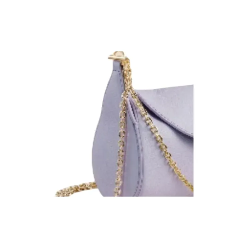 CAFUNE Litchi Grain Cow Leather One Shoulder Handbag Crossbody Bag Mini Women's Purple-2